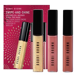 Swipe and Shine Crushed Oil Infused Gloss Trio - Trio de mini-gloss